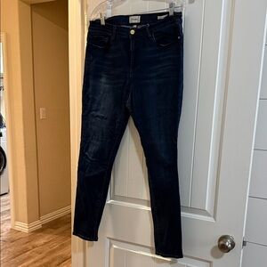 Frame Denim Dark Blue Women's Skinny Jeans